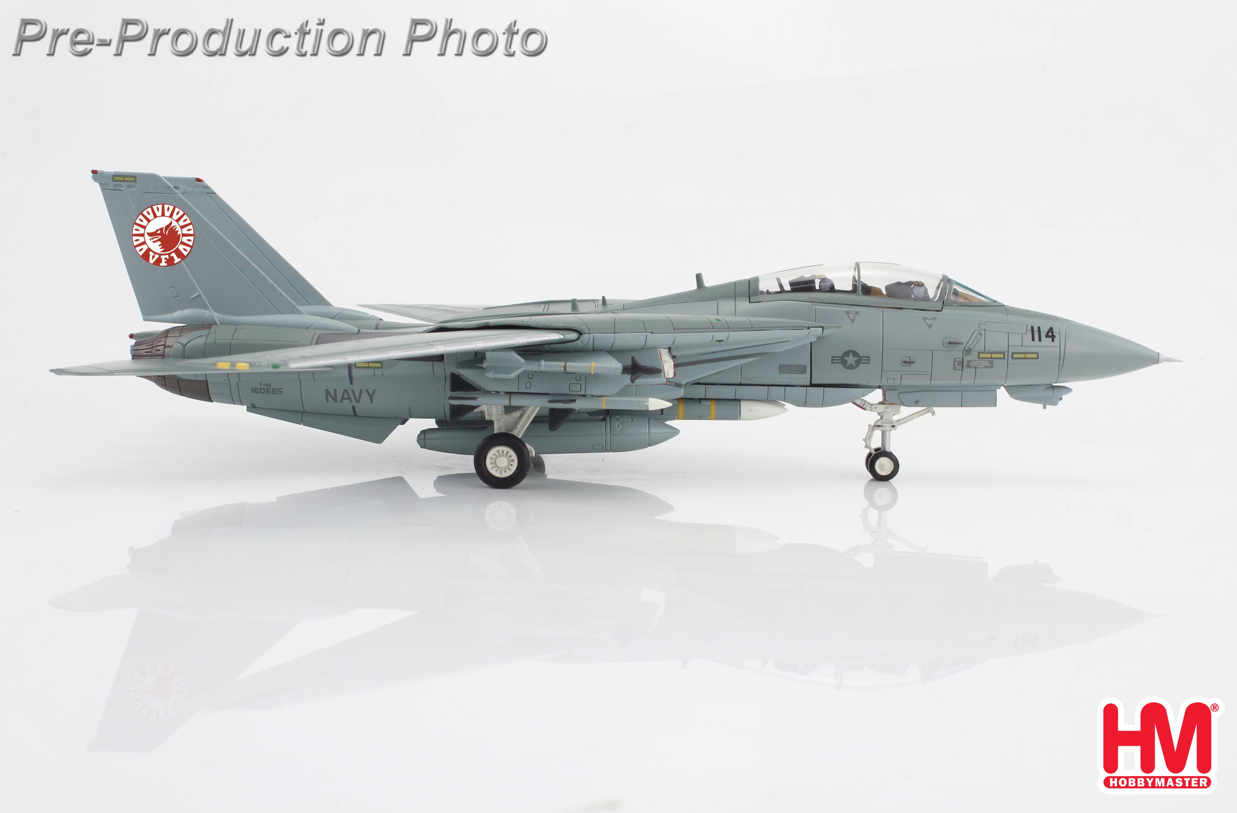 F-14A Tomcat 160665, VF-1, US Navy (w/optional decal)